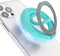 OPSO Magnetic Phone Ring Holder for MagSafe, 360 Degree Rotation Silicone Finger Ring Grip Stand Holder, Adjustable Kickstand, Compatible with iPh...