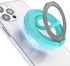 OPSO Magnetic Phone Ring Holder for MagSafe, 360 Degree Rotation Silicone Finger Ring Grip Stand Holder, Adjustable Kickstand, Compatible with iPh...