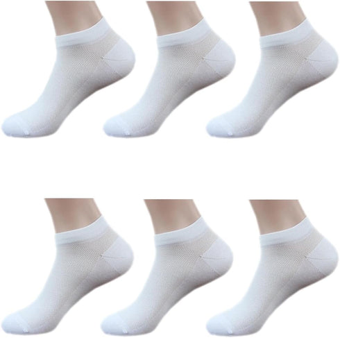 October Elf Men's Crew Socks Ankle Thin Socks Mens Cotton Dress Socks Short Athletic Socks For Men...