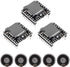 3PCS Mini MP3 Player Audio Module with 5PCS Metal Shell Round Internal Magnet Speaker 2W 8Ohm MP3 Voice Decode Board TF Card U Disk IO/Serial Port...