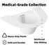 Urine Collection Hat for Toilet, Female Urinal Stool Sample Collection Kit, Toilet Hats to Catch Urine Cups Pee Cup Urine Collector for Women (4 P...