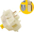DRAOZA Gateron Milky Yellow Pro,5 Pin Switches pre lubed for MX Mechanical Gaming Keyboard?36pcs Milky Yellow?...