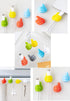 LBKKC Silicone Thumb Hooks, 30pcs Self Adhesive Wall Hooks, Multifunctional Cord Holder for Desk, Data Cable Clip Wire Desk Organizer...