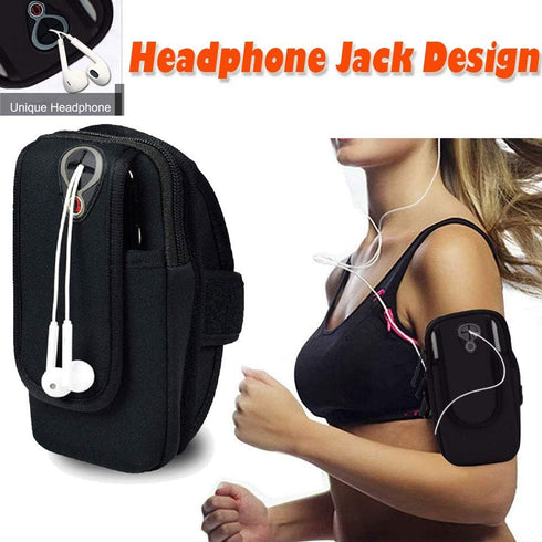 Phone Holder for Running Armband Cell Phone Holder for iPhone 11 12 13 14 15 16 Pro Max 16e XS X XR Plus Mini/Samsung Galaxy/Key,Waterproof Black ...