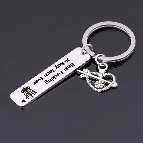 X-Ray Tech Jewelry Radiology Technologist Jewelry Radiologist Jewelry Medical Gift Appreciation Gift Lab Tech Gift Radiographer Keychain X-Ray Tec...