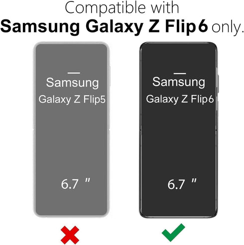 oakxco for Samsung Galaxy Z Flip 6 Phone Case Liquid Silicone, Thin Slim Soft Rubber Gel TPU Plain Simple Cover for Women Girl Cute, Matte Solid C...
