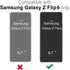oakxco for Samsung Galaxy Z Flip 6 Phone Case Liquid Silicone, Thin Slim Soft Rubber Gel TPU Plain Simple Cover for Women Girl Cute, Matte Solid C...