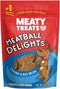Meatball Delights Chicken Flavor Meatballs Dog Treats, 3-oz. (Pack of 8)...