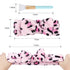 5Pcs Spa Headband and Mask Brushes Set, Makeup Facial Face Wash Towel Fluffy Microfiber Bath Headband Skincare Headbands Head Bands for Washing Fa...