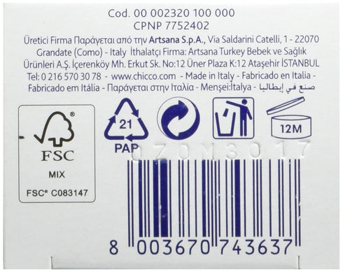 Chicco Oral Care Apple&Banana Toothpaste Ch320023201000 50 Ml....
