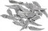 VIDRIO Pack of 80 Angel Wings Charms Pendants Silver Craft Supplies for Jewelry Making Tibetan Accessories for Bracelets Necklace DIY...