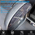 2PCS Car Rear View Mirror Rain Visor Guard, Carbon Fiber Auto Side Mirror Rain Eyebrows, Rainproof Waterproof PVC Rearview Mirror Rain Visor Smoke...