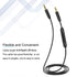 Ancable Replacement 3.5mm Headset Audio Cable Compatible with Skullcandy Headphone, 3.5mm Stereo Cord with Mic and Volume Control for Skullcandy C...