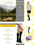 JAVIE 76% Merino Wool Compression Socks 15-20mmHg Seamless Toe for Women & Men...