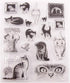 Cats Life Clear Stamps for Card Making Transparent Silicone Stamp DIY Scrapbooking Supplies Embossing Paper Card Album...