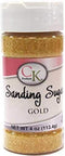 CK Products 4 Ounce Sanding Sugar Bottle, Gold...