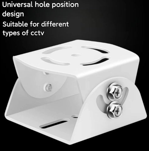 Universal Security Camera Joint Mount, Suitable for CCTV Security Cameras Mount Bracket Installation,Bracket Adjustable Solid Metal Base...