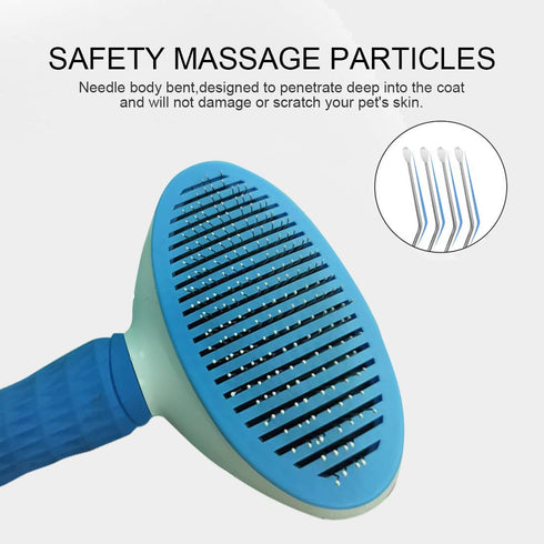 Cat Brush,Cat Brushes For Indoor Cats, Dog Brush,Dog Brush for Shedding, Cat Comb Pet Massage Tool Suitable for Long or Short Pet Hair Cleaner, Re...