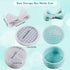 Bows Storage Box Mold Round Resin Box Molds with Lids Jewellery Organizer Casting Mold Epoxy Casting Silicone Mould DIY Resin Crafts Moulds for Ho...