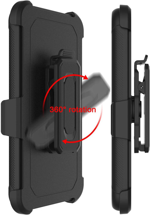 for Samsung Galaxy A54 5G Phone Case with 2 Pack Tempered Glass Screen Protector, Belt Clip Holster Rugged Heavy Duty Military Shockproof Protecti...