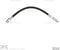 Dynamic Friction Company Brake Line Hose 350-46001...