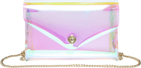 Vorspack Clear Purse for Women Clear Crossbody Bag Cute for Sports Concert Prom Party Present...