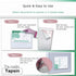 6''x9'' Clear Packing List Envelopes, Top Loading Shipping Label Envelopes Pouches, Adhesive Shipping Label Sleeves/Mailing Pouches for Shipping (...