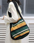 ENBEI Women's Shoulder Handbags Crocheted Bags Large knit bag Tote bag aesthetic for school cute Tote bags Beach Bag Tote...