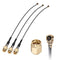 U.FL IPEX Cable 6inch 3Pack UFL IPX IPEX to SMA Male Extension Cable 1.13mm WiFi Pigtail Cable for Bluetooth Antenna WiFi & WiMax Network Card Min...