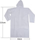 Adult Portable Raincoat Rain Poncho with Hoods and Sleeves...