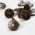 20 Sets 17mm Replacement Jeans Buttons Pants Metal Button Snap Denim Buttons Replacement Kit Suspender No Sew Buttons with Rivets...