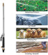 Power Washer Hydro Jet Power Cleaning Tool, Extra Long Extendable Garden Sprayer Wand, Gutter Cleaner, Pet Window Cleaning Tool (black)...