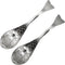 2Pcs 6.3inch Fish Spoon 18/10(304) Stainless Steel Flatware for Soup Porridge Dessert Cereal Rice(Silver)...