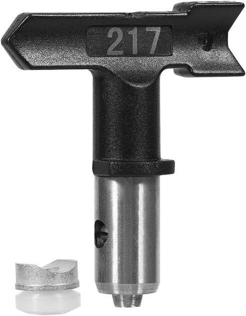 Reversible Airless Paint Sprayer Nozzle Tips Black Airless Spray Gun Tips Reversible Tungsten Steel Paint Sprayer Nozzle Accessoies Sprayer Tip No...