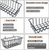 3 Pack Wire Baskets,Wall Grid Panel Hanging Wire Basket,Wall Storage and Display Basket for Cabinet & Pantry Organization and Kitchen,Bathroom,Bed...