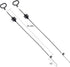 Nonley Sofa Recliner Cables, 2 Pack Couch Release Cables Recliner Replacement Parts D Ring Couch Recliner Pull Handle, Hook Exposed Cable with S T...