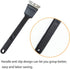 Stainless Steel Bird Droppings Cleaning Brush with Scraper Birdcage Accessory Parrot Pet Cage...