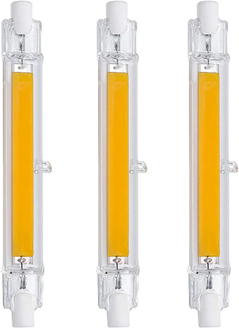 118mm R7S COB LED Light Bulb 15W J Type T3 Shape Flood Light 100W Halogen Replacement Double Ended Floodlight for Speciality Lighting Landscape Li...
