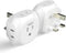 Ceptics US to UK Plug Adapter UK, Ireland Power Adapter Charger 4 Input - Ultra Compact - Light Weight - USA to Any Type G Countries Such as Hong ...