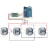 2 Sets 50kg Human Scale Load Cell Weighing Sensor Resistance Strain Half-Bridge Sensor + HX711 A/D Amplifier Weight Module DIY Kit Compatible Ardu...