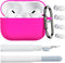 ORNARTO for Airpods Pro 2nd/1st Generation Case with Cleaner Pen, Eartips Cover, Full Protective Soft Silicone for AirPods Pro Case 2022/2019 with...