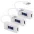 3pcs USB Volatage/Amps Power Meter, Tester Multimeter Test Speed of Charger, Cables, Computer, Power Bank (USB White)...
