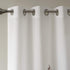 Madison Park Cecily Semi Sheer SINGLE Panel Window Curtain Burnout Botanical Print, Easy To Hang, Fits up to 1.25" Diameter Rod, 50x84", Leaves Ma...