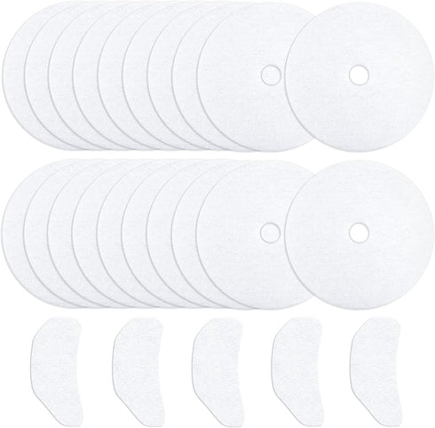 25PCS Cloth Dryer Exhaust Filter for Panda by Blutoget - Universal Dryer Lint Filter Cloth-Compatible for Panda Magic Chef Avant Sonya Dryer - 20 Exhaust Filter & 5 Air Intake Filter