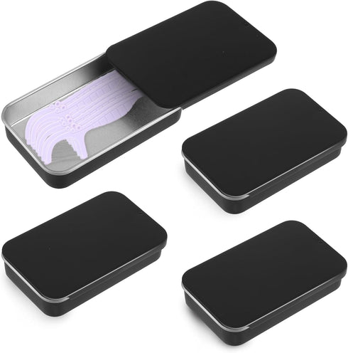 4Pcs Dental Floss Portable Case Portable Dental Floss Dispenser Travel Floss Box for Travelling Hotels Dinners...
