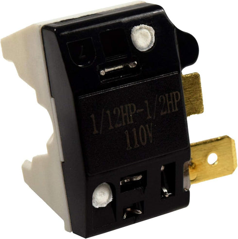 HQRP Refrigerator Overload C Protector Compressor compatible with LG 6750C-0005P 6750C-0004R AH3529540 PS3529535 PS3529540 AP4439459 AP4651578 EA3529540 EAP3529535 Replacement