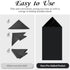 21 Pcs Pre Folded Triangles Pocket Square Suit Masculine Polyester Pocket Square Handkerchief on Card for Men, 21 Colors...