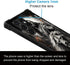 CARLOCA Compatible with Samsung Galaxy S23 Ultra Case,Jesus Black White Lion Cross Pattern Ultra Protection Shockproof Soft Silicone TPU Non-Slip ...