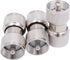 Fancasee PL259 Barrel Connector, Male to Male PL259 Coupler, 3-Pack UHF Coax Coaxial Adapter for CB Ham Radio HF VHF UHF Antenna Cable Cord Extens...