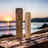Bamboo Screwable Toothbrush Two-Piece Design | Soft, BPA-Free Bristles & Portable Case | Natural, Compact & Eco-Friendly | Ideal for Travel, Campi...